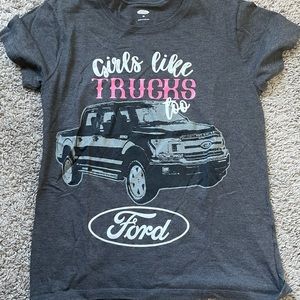 Medium girls Ford pick-up shirt